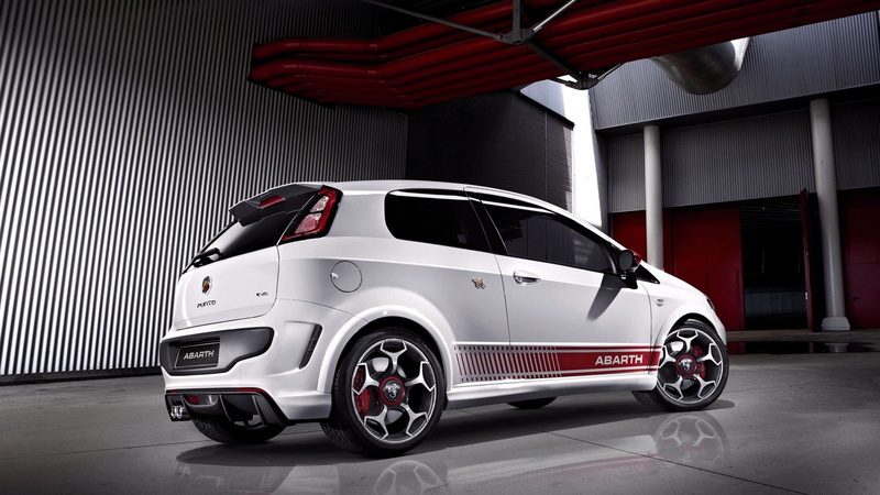 land vehicle, 1080P, FIAT, vintage car, indoors, retro styled, transportation, architecture, hatchbacks, racecar, white cars, vehicle, luxury, white color