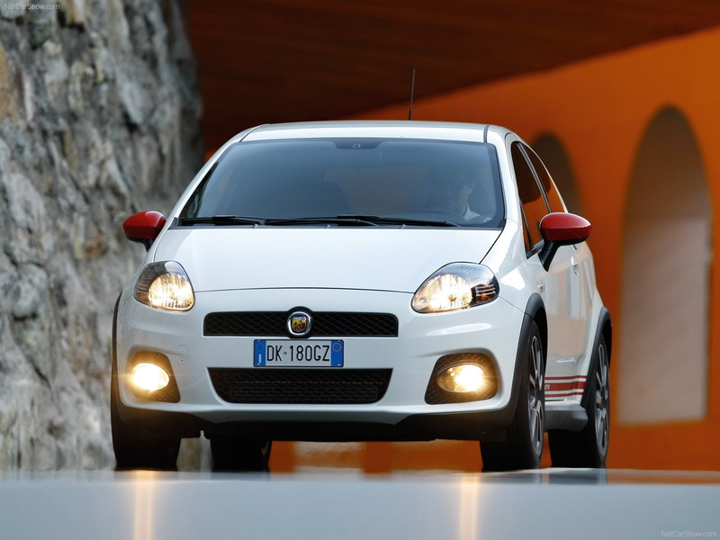 punto, abarth, 2008, fiat, grande, cars, 720P