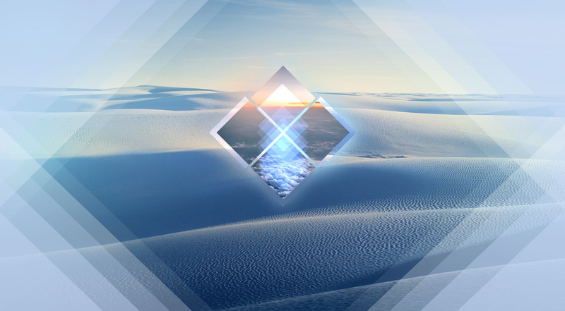 nature, glass - material, design, day, blue, sunbeam, still life, 1080P, bright, diamond - gemstone, reflection, lens flare, close-up, digital composite