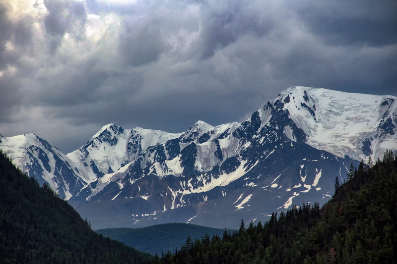 cloudscape, winter, siberia, scenics, snow, beauty in nature, mountain range, tranquility, russia, storm, landscape, mountain peak, travel, glaciers, cloud - sky