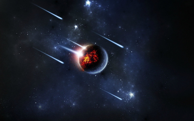 Meteor Shower, 1080P, Sci Fi