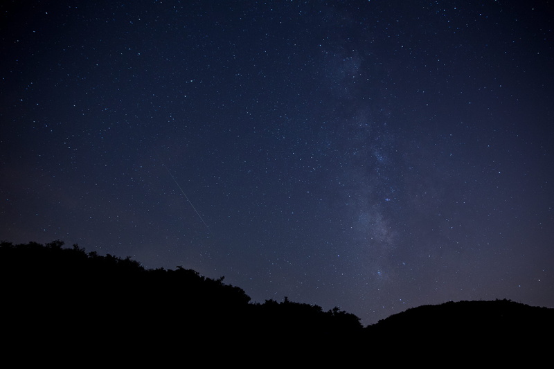infinity, united states, california, ortega highway, star - space, milky way, meteor shower, low angle view, star field, meteor, scenics - nature, san juan capistrano