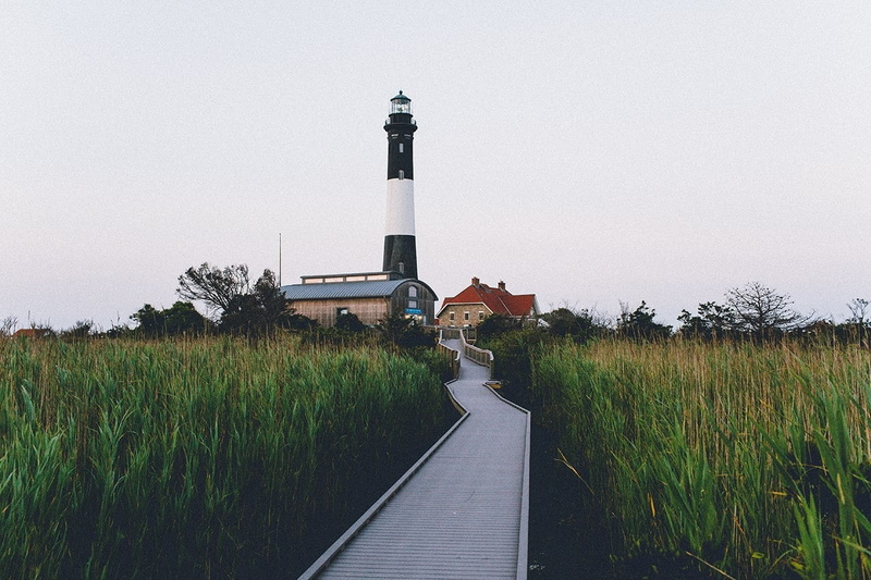 nature, reeds, landscape, 720P, building, lighthouse