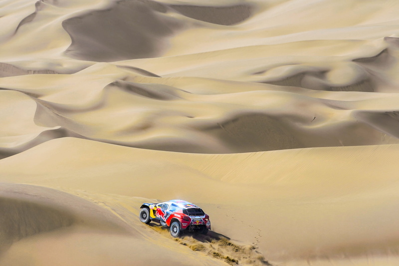 Peugeot, Peugeot 3008 DKR, Rally, Race, 3008, Sand, 1080P, Speed, Sport, Red Bull, DKR, Dakar, Dune