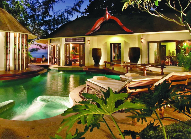 ocean, hotel, lagoon, tropical, jacuzzi, island, 4K, south-pacific, polynesia, fiji, pool, night, beach