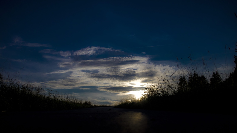 cloud - sky, stars, 5K, atmosphere, tranquility, mountains, tranquil scene, moon, non-urban scene, environment, nature, moonrise kingdom, twilight, dusk