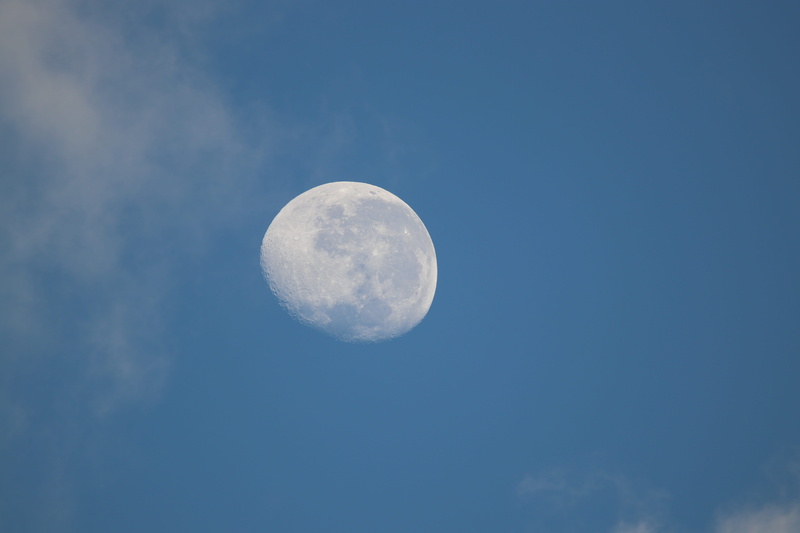 sky, tranquility, astrology, grey, universe, minimal, blue sky, clear, beauty in nature, space exploration, 5K, blue, scenics - nature, brazil, circle
