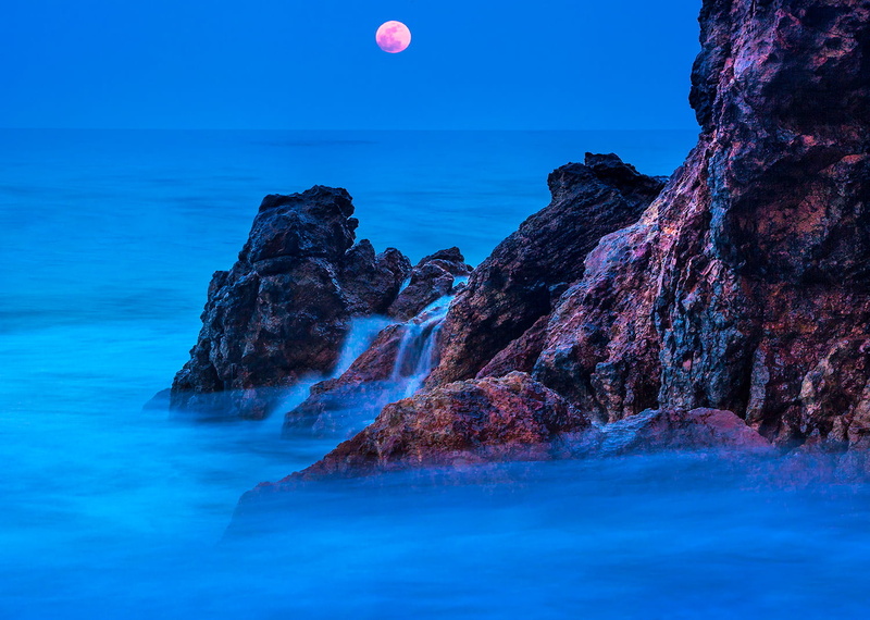 Point Dume, coastline, beach, dramatic, rock - Object, night, dume, seascape, sunset, formation, nature, waves, night time, cloudy, fullframe, rock, point