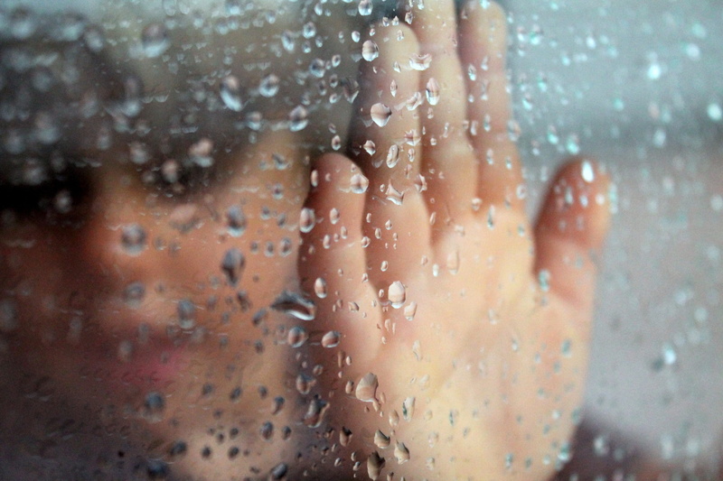 rainy window, close-up, water, raindrops, drop, rainy, window, midsection, drops, transparent, body part, domestic bathroom, clear, person, glass, hand