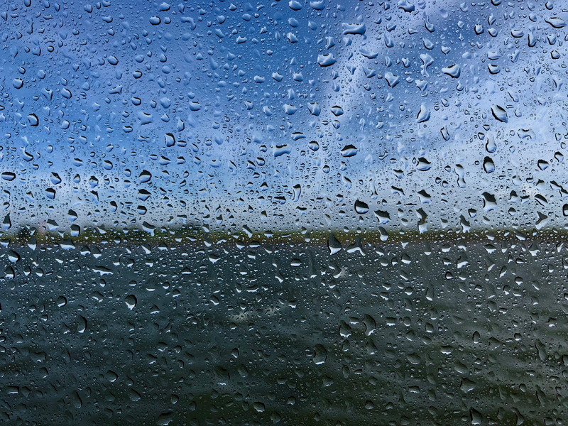 full frame, glass - material, close-up, no people, sky, 4K, rainy, background, window panes, rain, drop of water, water, rainy season, disc, nature, moisture