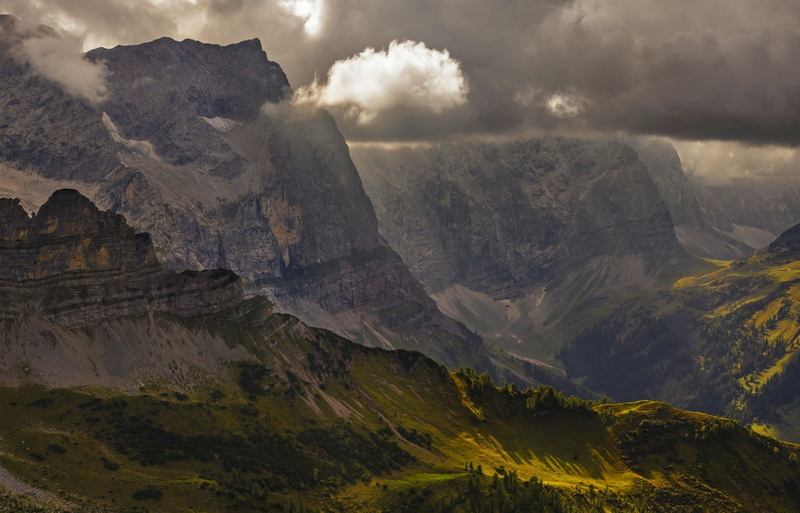 cliff, tranquility, no people, 1080P, day, tranquil scene, sky, scenics - nature, hills, Europe, mountain, environment, physical geography, cloud - sky