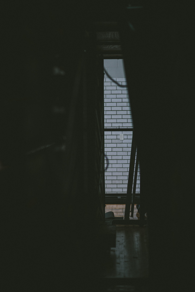 silhouette, building, white wall, desktop, domestic room, protection, security, entrance, interior, sunlight, no people, architecture