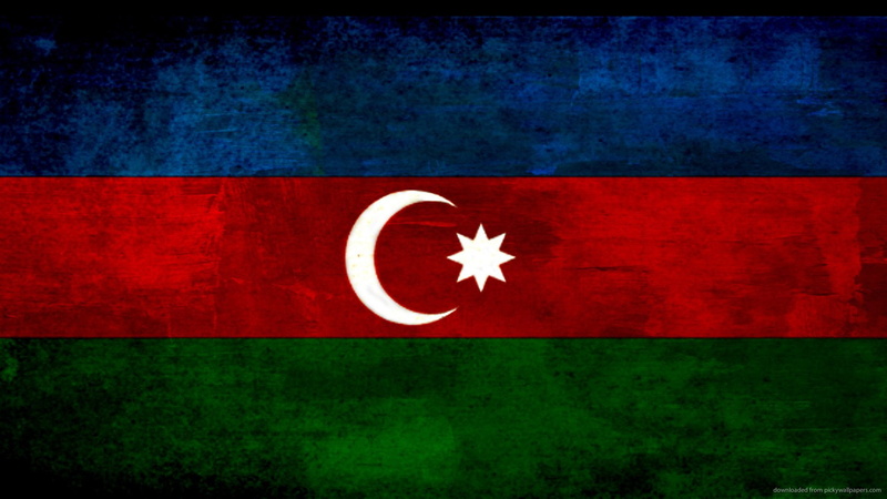 flag of Azerbaijan, Flags, 1080P