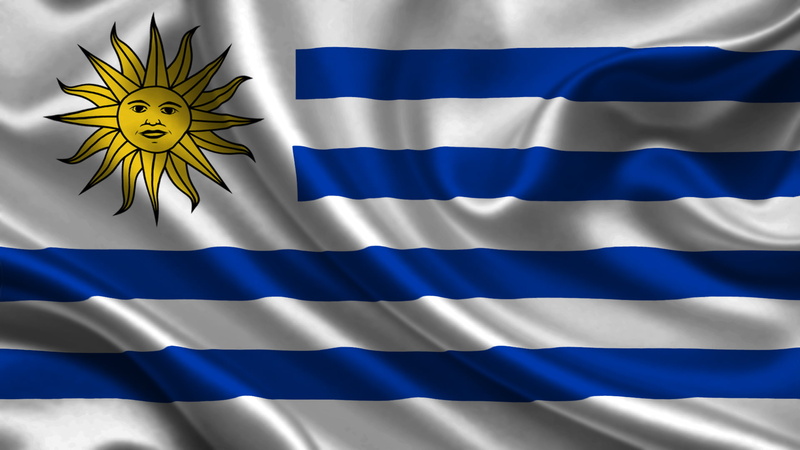 shadow, blue, 1080P, yellow, white color, textile, patriotism, indoors, Uruguay, day, no people, backgrounds, close-up, flag, waving, striped, pattern