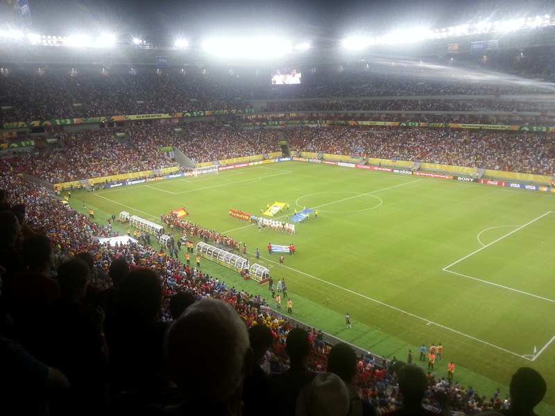 arena, stadium, 2K, confederations cup, football, team sport, sport, athlete, night, nfl, spain, playing field, large group of people, real people, green color