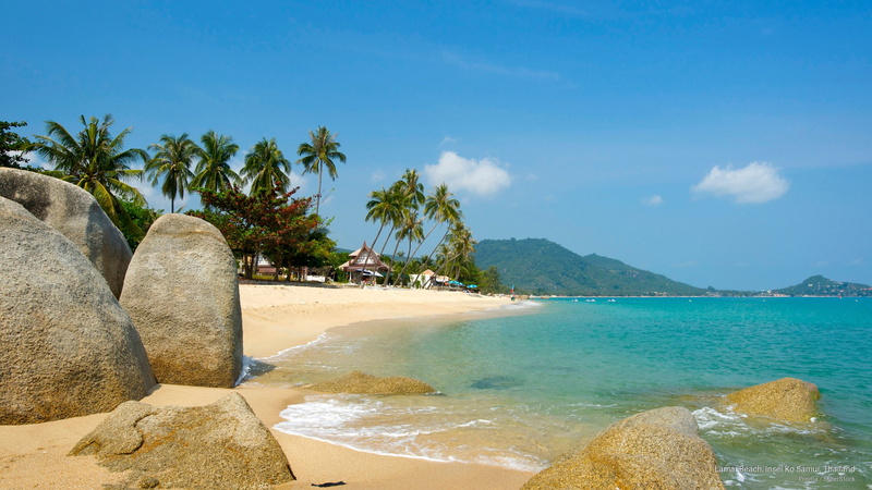 insel, lamai, 2K, Beaches, beach, samui, thailand, ko