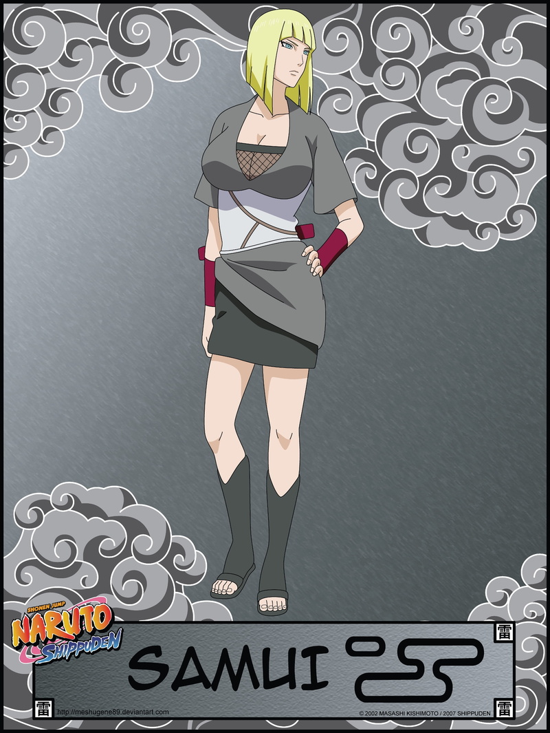 hd, anime, art, shippuden, Naruto: Shippuden, Manga, 2K, naruto, samui, kumogakure