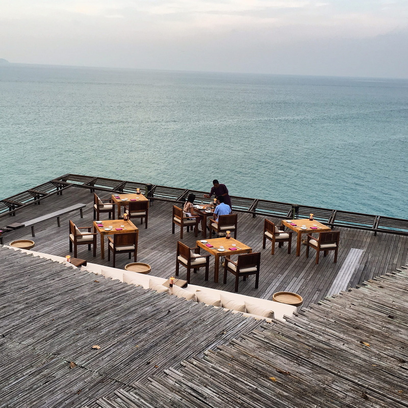 scenics - nature, koh samui, holiday, people, travel, sea, thailand, ko samui, best of samui, best restaurants in koh samui, relaxation, samui, rear view
