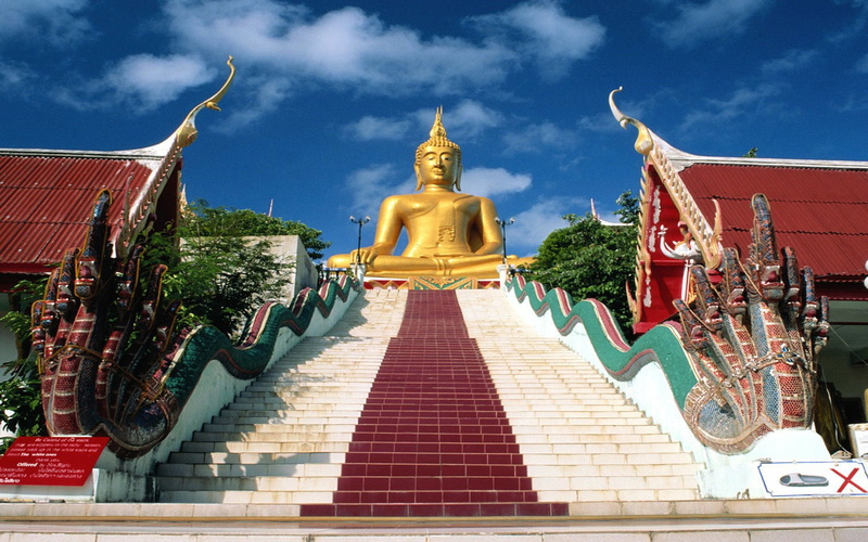 thailand, samui, 2K, buddha, big, island, koh