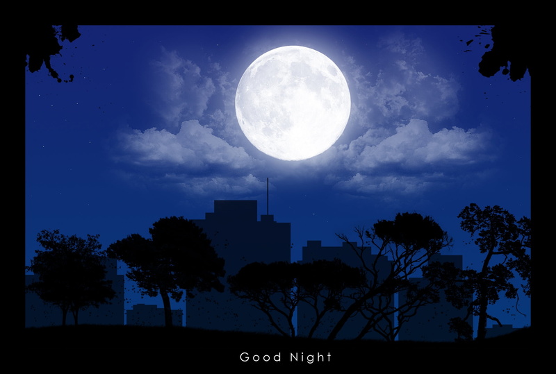 illustration, dark, astronomy, tree, silhouette, space, cloud - Sky, overlay, auto post production filter, moonlight, halloween, built structure, beauty in nature