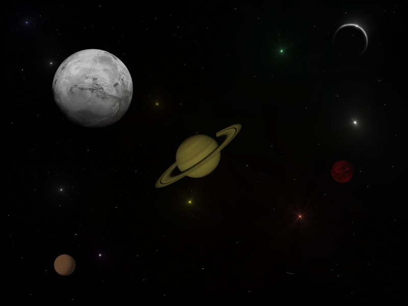 space exploration, exploration, night, science, outdoors, animal themes, saturn, moon, black background, space, nature, star - Space, Good Evening, backgrounds