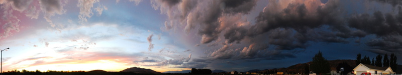 cloud, nuage, triple, 5K, ciel, monitor, multiple, screen, multi, sky