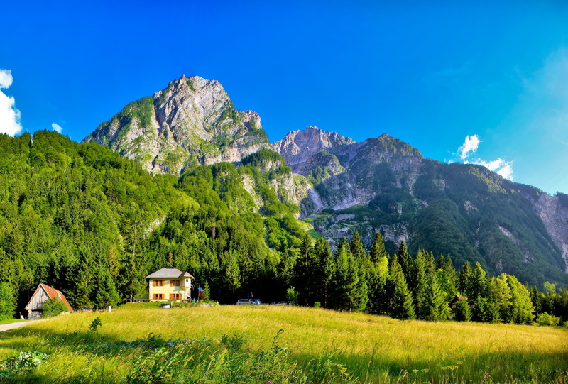 mountain Range, blue, european Alps, tirol, green Color, 1080P, sky, tourism, scenics - nature, bavaria, italy, plant, range, tranquility, switzerland