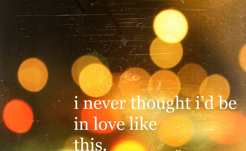 Yellow, red, This, d, lens flare, text, light, night, message, digital, close-up, never, Love, glass - material, orange color, indoors, multi colored