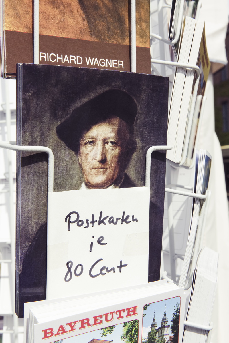 high culture, green hill, information sign, nibelung, richard wagner, day, opera, theatre director, information, drama, music, bayreuth festspielhaus, festival