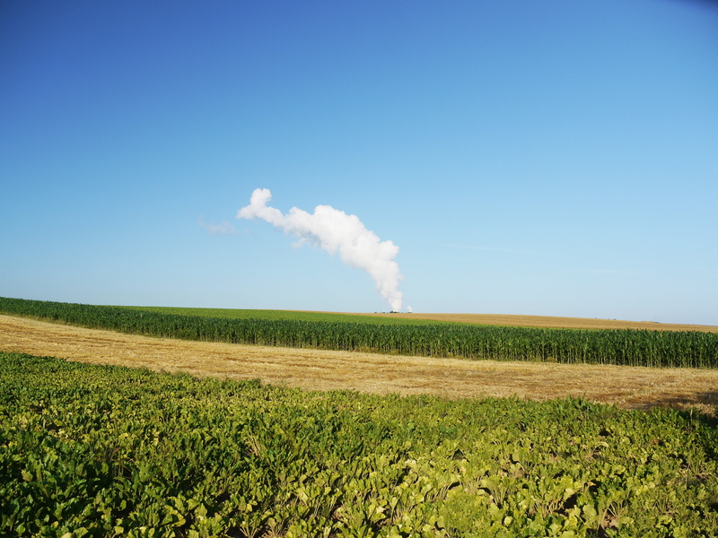 environment, heilbronn, smoke, power plant, opposites, copy space, 4K, skies, plant, no people, pollution, horizon, rural scene, nuclear power plant, smoke plume