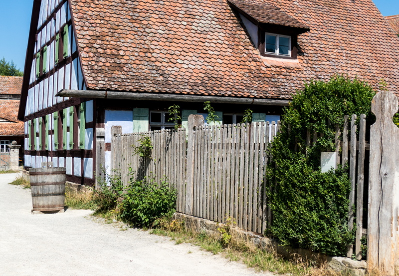 built structure, historic home, plant, building, open air museum, outdoors, roof tile, nature, exterior, growth, swiss francs, entrance, bad windsheim