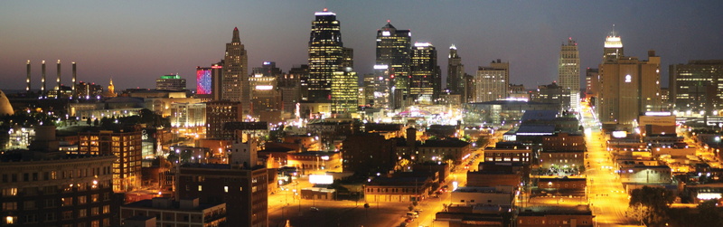 buildings, modern, Kansas City, cityscape, 4K, dusk, outdoors, architecture, no people, sky, city, financial district, illuminated, urban, urban skyline