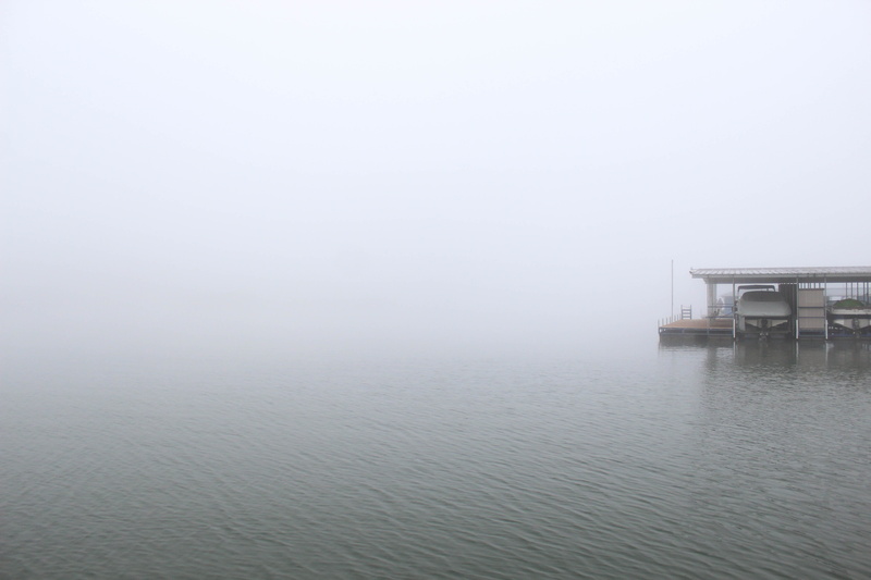 scenics - nature, climate, waves, tranquility, 5K, waterfront, boat, day, outdoors, water, hazy, copy space, glassy, dock, sky, fog, summer, architecture