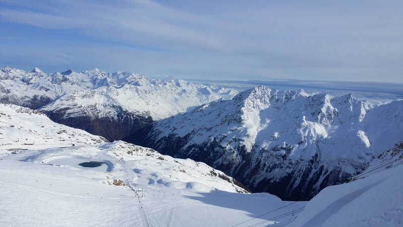 winter magic, tranquil scene, tranquility, chairlift, wide, sölden, nature, snowed in, austria, white, sun, 4K, deep snow, sky, european Alps, tyrol, snowfall