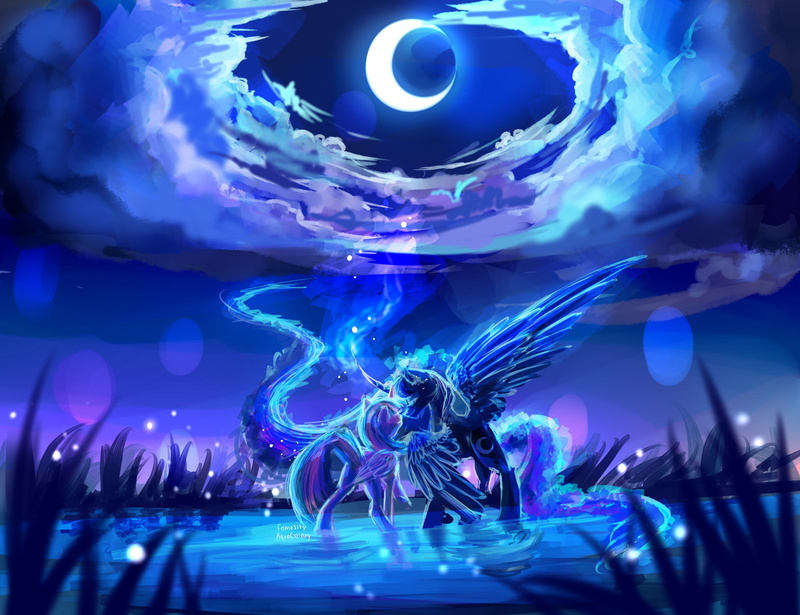 1080P, Twilight Sparkle, Princess Luna, TV Show, My Little Pony: Friendship is Magic