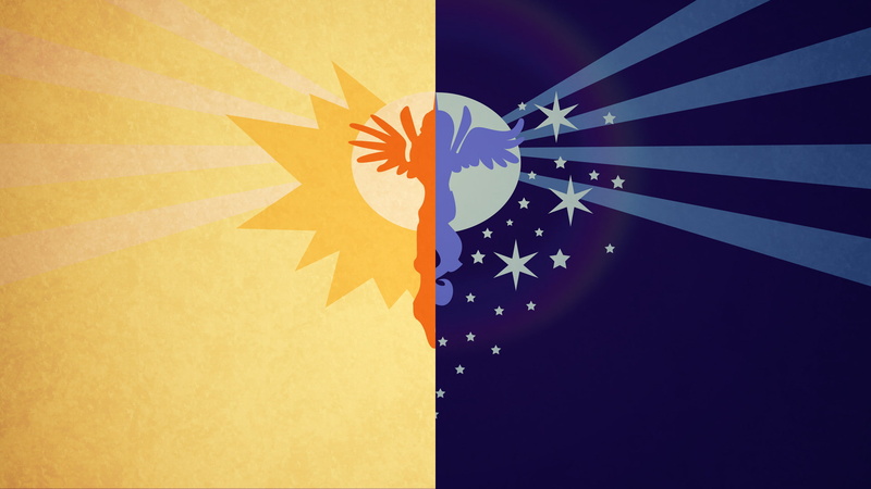 hd, celestia, luna, 1080P, cartoon/comic, pony, princess, little, my