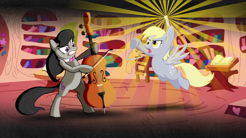 720P, My Little Pony: Friendship is Magic, Octavia Melody, Derpy Hooves, TV Show