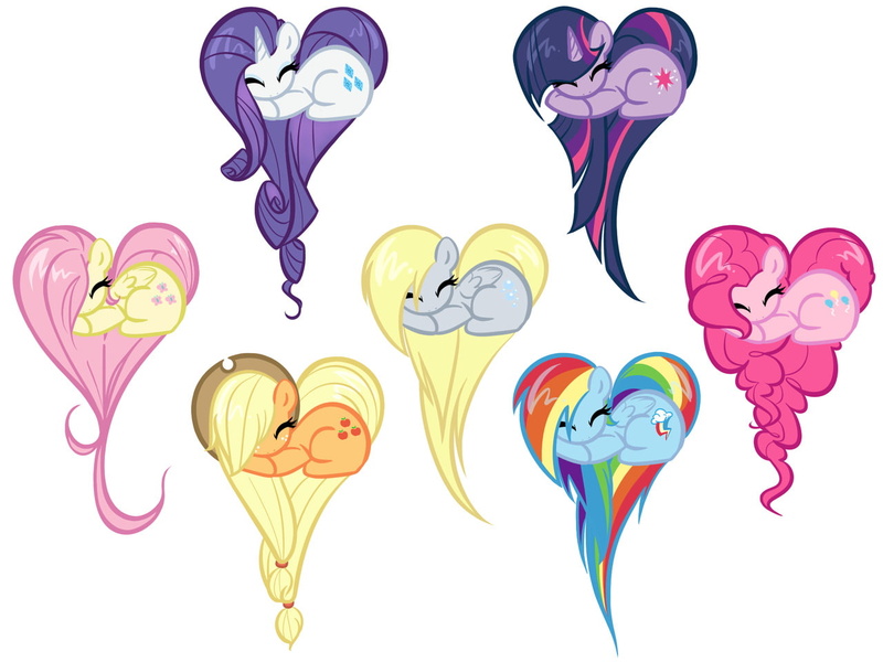 Fluttershy (My Little Pony), My Little Pony: Friendship is Magic, Twilight Sparkle, TV Show, Pinkie Pie, Rarity (My Little Pony), Applejack (My Little Pony)