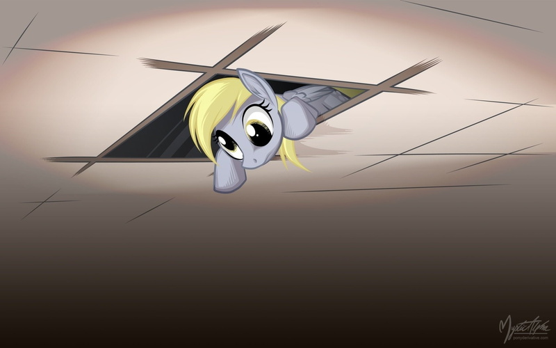 720P, My Little Pony, Ceiling, Derpy Hooves, Brush, TV Show, Artistic, My Little Pony: Friendship is Magic