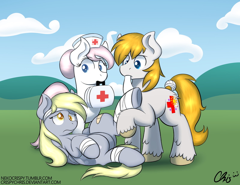 Nurse Redheart, 4K, My Little Pony, Derpy Hooves, My Little Pony: Friendship is Magic