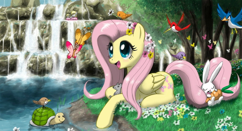Derpy Hooves, nature, green, holiday, My Little Pony: Friendship is Magic, cartoon, celebration, animal, day, Angel Bunny, decoration, My Little Pony, character