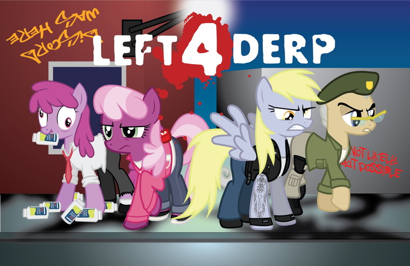 TV Show, Cheerilee, Berryshine, 1080P, Mayor Mare, Crossover, Derpy Hooves