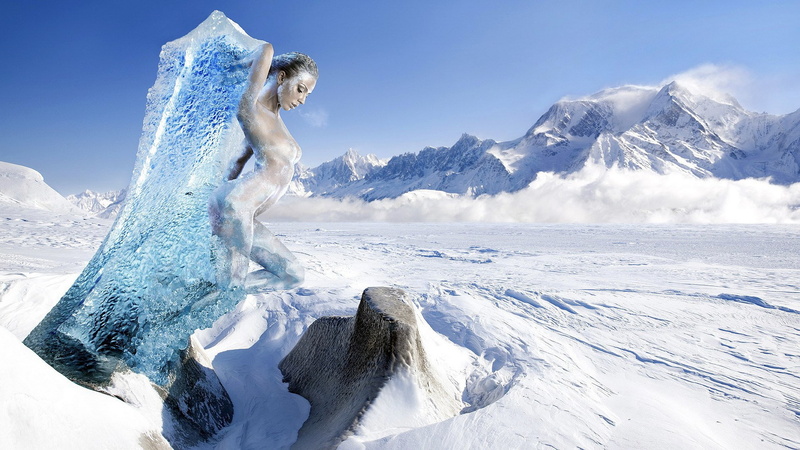cold temperature, mountain, nature, snowcapped mountain, snow, environment, purity, beauty in nature, white color, sky, glacier, mountain range, ice, blue