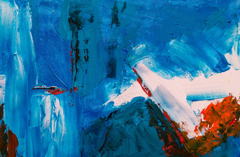 white, modern art, acrylic Painting, contemporary, illustration, artists Canvas, creative, color Image, artist, mixed medium, stained, red, backdrop, acrylic