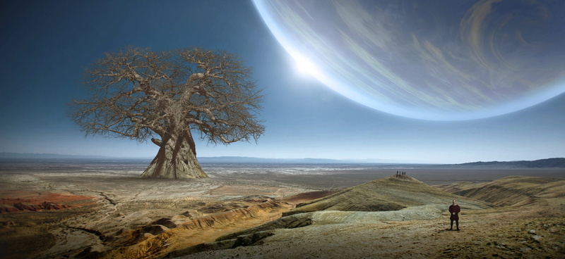 standing, steinig, astronomy, sky, land, fantasy, rural scene, light, moon, person, gnarled, fairy tales, mood, human, mystical, nature, night, horizon