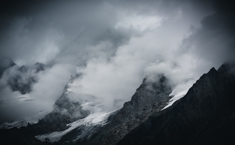 Glacier, swiss, clouds, Europe, nikon, Mountain, Switzerland, Altitude, Summit, valais, 2K, Landscape, Aletsch, SwissAlps, D810, Alps, mountainpeak, Lightroom