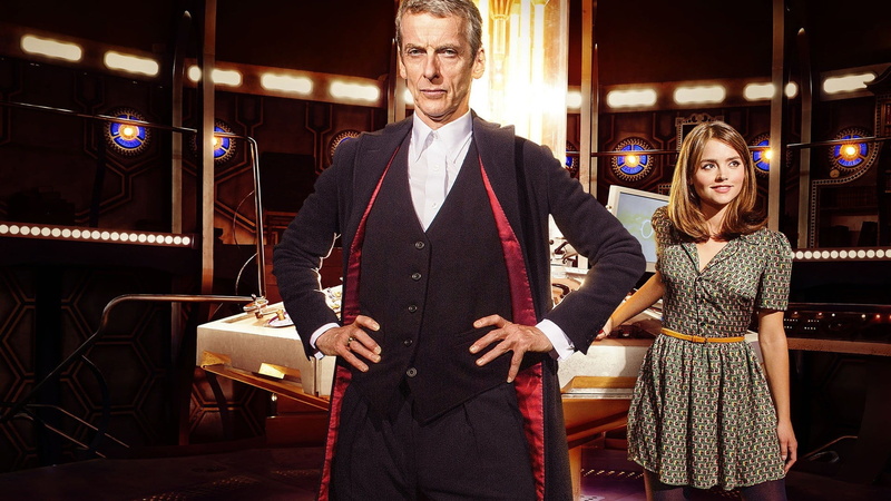 Clara Oswald, emotion, Doctor Who, two people, people, adult, togetherness, young adult, women, young men, Jenna Louise Coleman, Peter Capaldi, hands on hips