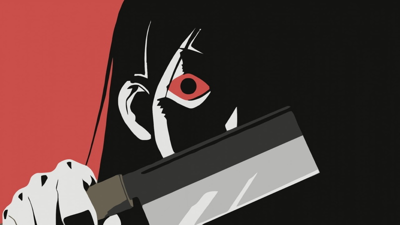 Crazy Face, anime, red eyes, 1080P