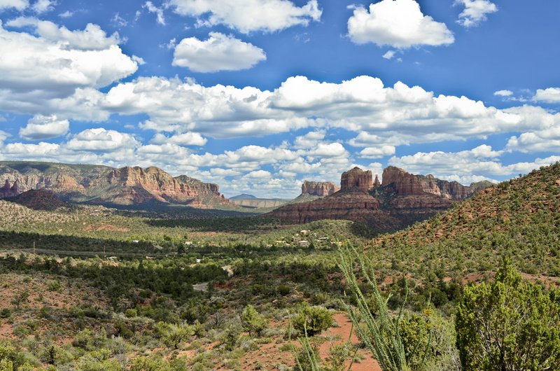 famous Place, green, plant, desert, grass, mountain range, environment, utah, sedona, beauty in nature, landscape, rock formation, scenics - nature, travel