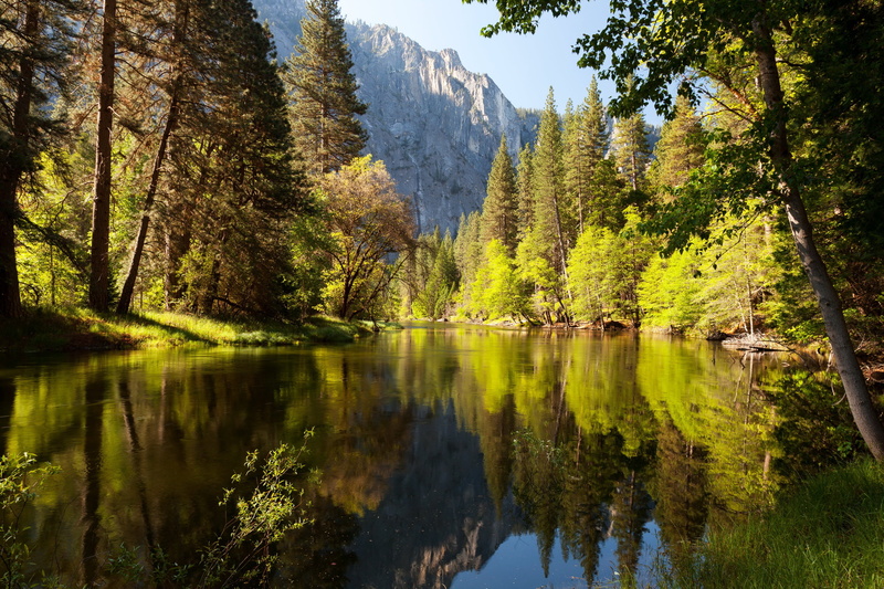 mountain, mountains, green, landscape, tranquil scene, pine, beauty in nature, nature, waterfront, 2K, tree, water, idyllic, day, reflection, non-urban scene